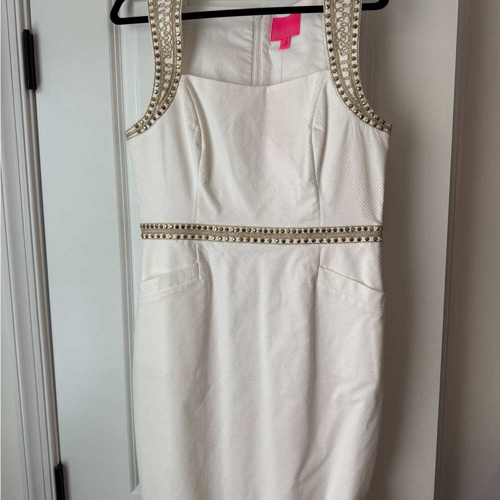 Lilly Pulitzer Dana Stretch Shift Dress (Size:12) (NWT)